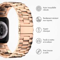 imoshion Bracelet acier Apple Watch | 38/40/41/42 mm - Rose Doré
