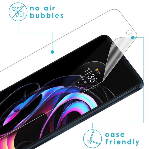 imoshion Protection d'écran Film 3pack Motorola Edge 20 Lite