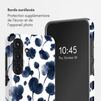 Selencia Coque arrière Vivid Samsung Galaxy S25 - Midnight Blossom