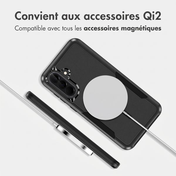 imoshion Coque arrière avec MagSafe Samsung Galaxy A37 (5G) - Noir