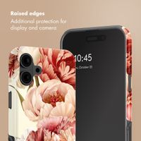Selencia Coque arrière Vivid avec MagSafe Apple iPhone 16 - Vintage Peony