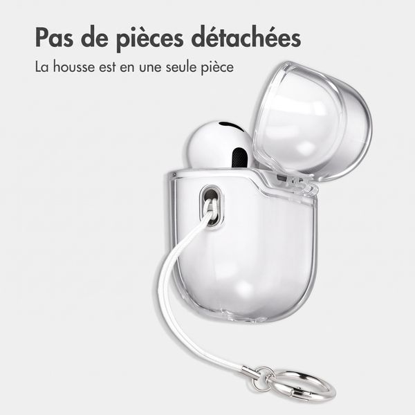 imoshion Coque souple Clear Apple AirPods Pro 3 - Smokey Black