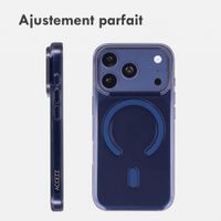 Accezz Lite coque arrière avec MagSafe Apple iPhone 18 Pro / 17 Pro - Bleu foncé