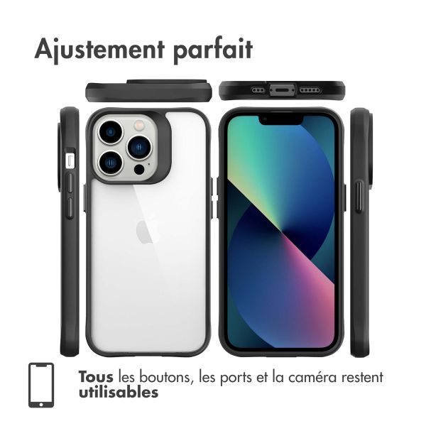 imoshion Coque Rugged Hybrid Apple iPhone 13 Pro Max - Noir