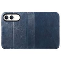 imoshion Étui de télephone portefeuille de luxe Apple iPhone Duo - Bleu foncé
