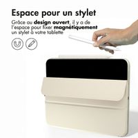 imoshion Magnetic etui de téléphone portefeuille Apple iPad Pro 13 (2025) M5 / (2024) M4 - Beige