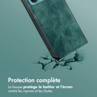 imoshion Étui de téléphone portefeuille Slim Motorola Moto G57 Power - Vert