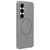 Samsung Coque arrière magnétique en silicone Samsung Galaxy S26 Plus - Gray