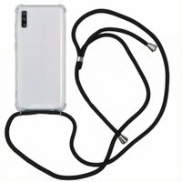 imoshion Coque arrière transparente avec cordon Samsung Galaxy A70 - Noir