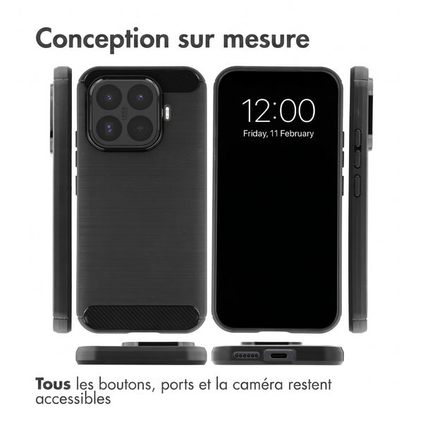 imoshion Coque Brushed Xiaomi 17T - Noir