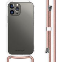 imoshion Coque arrière transparente avec cordon Apple iPhone 13 Pro Max - Rose Doré