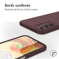 imoshion EasyGrip Backcover Samsung Galaxy A14 (5G/4G) - Aubergine