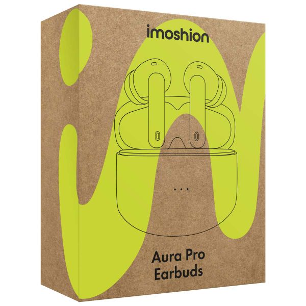 imoshion Aura Pro Écouteurs intra-auriculaires sans fil - Réduction active du bruit (ANC) - Blanc