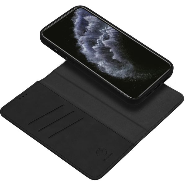 imoshion Etui de télephone luxe 2-en-1 amovible Apple iPhone 12 (Pro) - Noir