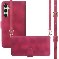 imoshion Etui de télephone portefeuille avec cordon Samsung Galaxy S25 / S24 - Rouge