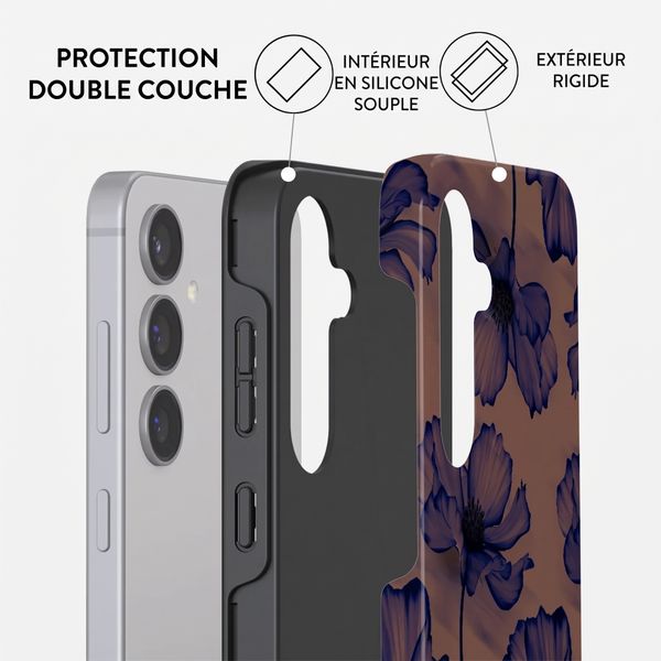Burga Coque Tough MagSafe Samsung Galaxy S24 - Velvet Night