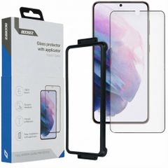 Accezz Protection d'écran en verre trempé Glass + Applicateur Samsung Galaxy S21 Plus
