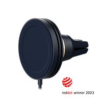 iOttie Velox Wireless Mini MagSafe mount - Support de téléphone de voiture - Grille de ventilation - Chargeur sans fil