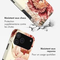 Selencia Coque arrière Vivid Apple iPhone 17 Pro Max - Vintage Peony