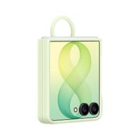 Samsung Coque Silicone Magnet Cover Ring Samsung Galaxy Z Flip 8 - Green
