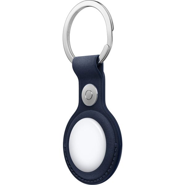 Apple Porte-clés en tissage fin AirTag - Bleu foncé