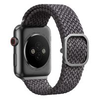Uniq Bracelet tressé Aspen Apple Watch | 38/40/41/42 mm - Granite Grey