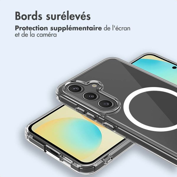 imoshion Coque arrière de protection avec MagSafe Samsung Galaxy S24 FE - Transparent