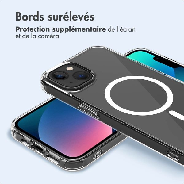 imoshion Coque arrière de protection avec MagSafe Apple iPhone 13 - Transparent