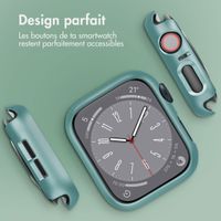 imoshion Coque rigide à couverture complète Apple Watch 4 / 5 / 6 / SE - 40 mm - Vert foncé
