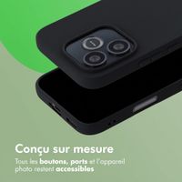 imoshion Coque Couleur Honor 600 Lite - Noir