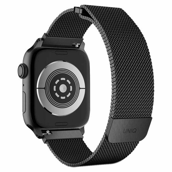 Uniq Bracelet Dante Mesh Milanese en acier Apple Watch | 44/45/46/49 mm - Graphite