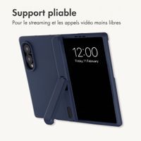 imoshion Color Backcover avec support Samsung Galaxy Z Fold 8 - Bleu foncé