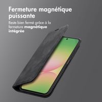 imoshion Étui de téléphone portefeuille Slim Samsung Galaxy A56 - Noir