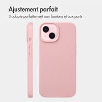 imoshion Coque arrière Texture Apple iPhone 15 - Rose