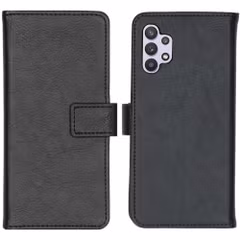 imoshion Étui de télephone portefeuille de luxe Samsung Galaxy A32 (5G) - Noir