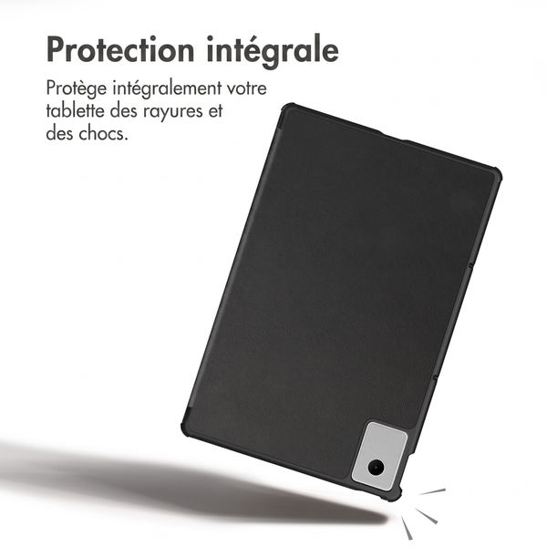 imoshion Coque tablette Trifold Lenovo Idea Tab Plus - Noir