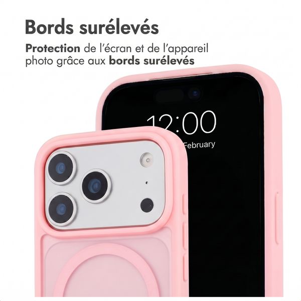 imoshion Coque Color Guard avec MagSafe Apple iPhone 18 Pro Max / 17 Pro Max - Rose clair