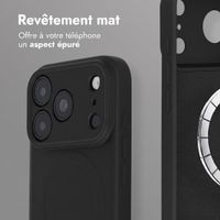imoshion Coque Couleur avec MagSafe Apple iPhone 18 Pro Max / 17 Pro Max - Noir
