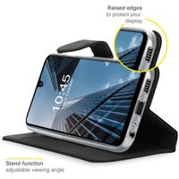 Accezz Étui de télephone Wallet Samsung Galaxy A22 (5G) - Noir