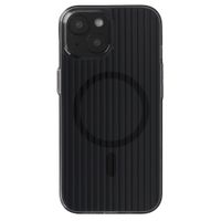 Accezz Coque arrière Lite avec MagSafe | Fluted | Apple iPhone 15 - Noir