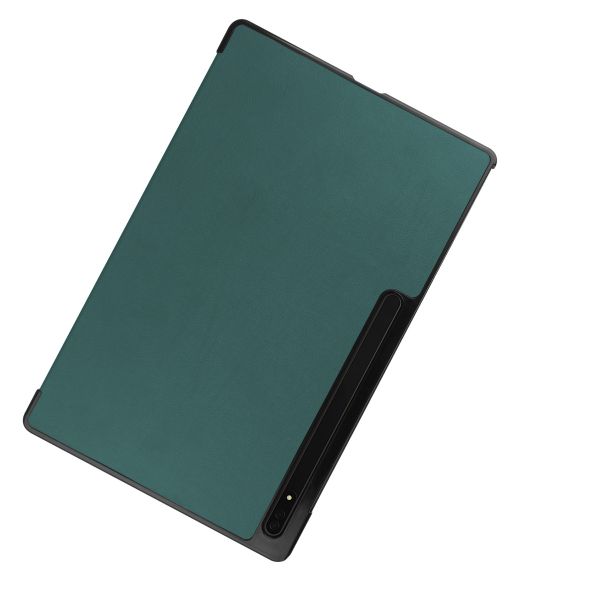 imoshion Coque tablette Trifold Galaxy Tab S8 Ultra - Vert foncé