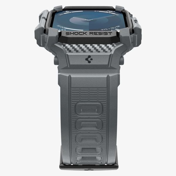 Spigen Coque Rugged Armor™ Pro Apple Watch Series 10 / 11 - 46 mm - Dark Grey