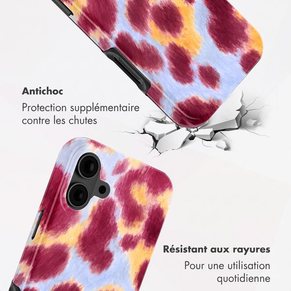 Selencia Coque arrière Vivid avec MagSafe Apple iPhone 16 - Rebel Crush