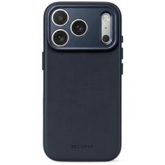 Decoded Coque en cuir MagSafe Apple iPhone 18 Pro Max / 17 Pro Max - Midnight