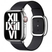 Apple Bracelet Leather Band Modern Buckle Apple Watch | 38/40/41/42 mm - Taille M - Ink