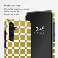 Selencia Coque arrière Vivid Samsung Galaxy S25 FE - Check This Olive