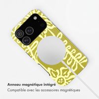 Selencia Coque arrière Vivid avec MagSafe Apple iPhone 18 Pro Max / 17 Pro Max - Chalky Bloom
