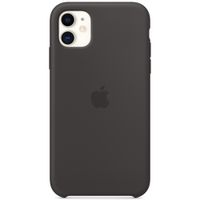 Apple Coque en silicone Apple iPhone 11 - Noir