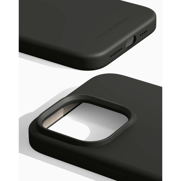 iDeal of Sweden Coque Silicone Apple iPhone 14 Pro Max - Noir