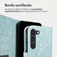 imoshion Étui de télephone portefeuille Design Samsung Galaxy S23 - Botanica